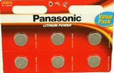 Panasonic baterije Litijum CR-2016 L/6bp - Punjive baterije